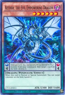 Aether, the Evil Empowering Dragon [2016 Mega-Tins] [CT13-EN011] | Gear Gaming Fayetteville