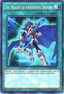 The Melody of Awakening Dragon [2016 Mega-Tins Mega Pack] [MP16-EN041] | Gear Gaming Fayetteville