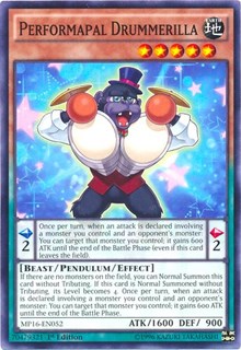 Performapal Drummerilla [2016 Mega-Tins Mega Pack] [MP16-EN052] | Gear Gaming Fayetteville