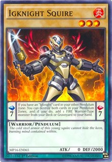 Igknight Squire [2016 Mega-Tins Mega Pack] [MP16-EN065] | Gear Gaming Fayetteville