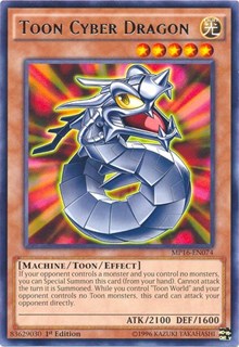 Toon Cyber Dragon [2016 Mega-Tins Mega Pack] [MP16-EN074] | Gear Gaming Fayetteville