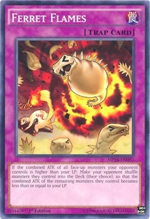 Ferret Flames [2016 Mega-Tins Mega Pack] [MP16-EN093] | Gear Gaming Fayetteville