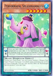 Performapal Splashmammoth [2016 Mega-Tins Mega Pack] [MP16-EN106] | Gear Gaming Fayetteville