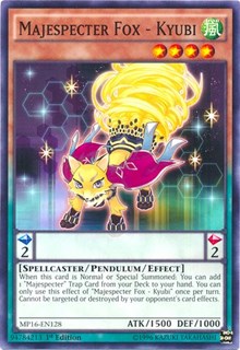 Majespecter Fox - Kyubi [2016 Mega-Tins Mega Pack] [MP16-EN128] | Gear Gaming Fayetteville