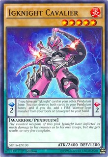 Igknight Cavalier [2016 Mega-Tins Mega Pack] [MP16-EN130] | Gear Gaming Fayetteville