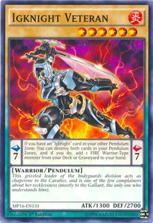 Igknight Veteran [2016 Mega-Tins Mega Pack] [MP16-EN131] | Gear Gaming Fayetteville