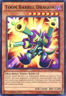 Toon Barrel Dragon [2016 Mega-Tins Mega Pack] [MP16-EN132] | Gear Gaming Fayetteville