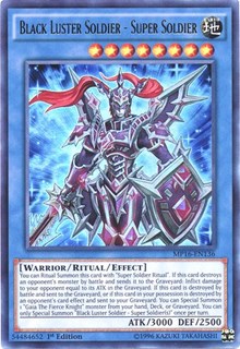 Black Luster Soldier - Super Soldier [2016 Mega-Tins Mega Pack] [MP16-EN136] | Gear Gaming Fayetteville