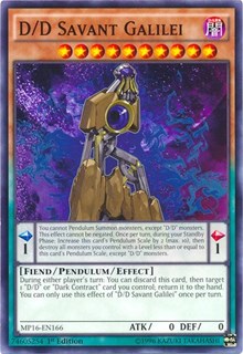 D/D Savant Galilei [2016 Mega-Tins Mega Pack] [MP16-EN166] | Gear Gaming Fayetteville