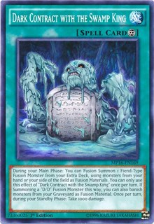 Dark Contract with the Swamp King [2016 Mega-Tins Mega Pack] [MP16-EN169] | Gear Gaming Fayetteville