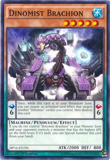 Dinomist Brachion [2016 Mega-Tins Mega Pack] [MP16-EN196] | Gear Gaming Fayetteville