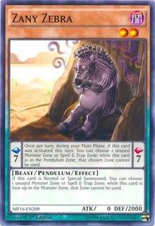 Zany Zebra [2016 Mega-Tins Mega Pack] [MP16-EN209] | Gear Gaming Fayetteville