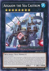 Aegaion the Sea Castrum [2016 Mega-Tins Mega Pack] [MP16-EN213] | Gear Gaming Fayetteville