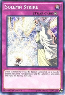 Solemn Strike [2016 Mega-Tins Mega Pack] [MP16-EN231] | Gear Gaming Fayetteville