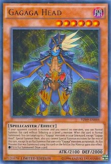 Gagaga Head [Yu-Gi-Oh! ZEXAL Manga Promotional Cards] [YZ09-EN001] | Gear Gaming Fayetteville