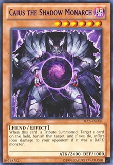 Caius the Shadow Monarch (Purple) [Duelist League Promo] [DL15-EN006] | Gear Gaming Fayetteville