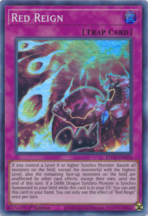 Red Reign [ETCO-EN074] Super Rare | Gear Gaming Fayetteville