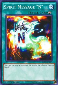 Spirit Message "N" [Duelist Pack: Rivals of the Pharaoh] [DPRP-EN043] | Gear Gaming Fayetteville