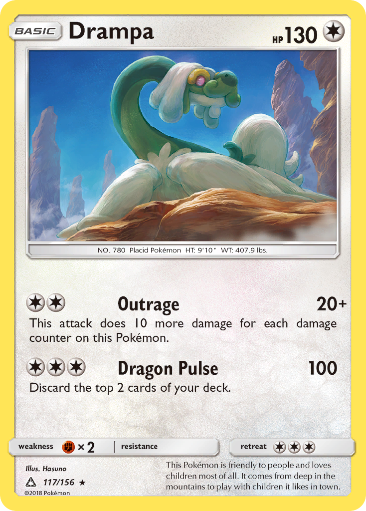 Drampa (117/156) [Sun & Moon: Ultra Prism] | Gear Gaming Fayetteville