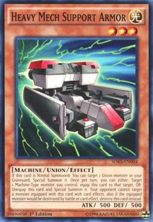 Heavy Mech Support Armor [Structure Deck: Seto Kaiba] [SDKS-EN004] | Gear Gaming Fayetteville