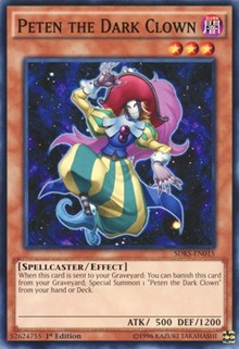 Peten the Dark Clown [Structure Deck: Seto Kaiba] [SDKS-EN015] | Gear Gaming Fayetteville