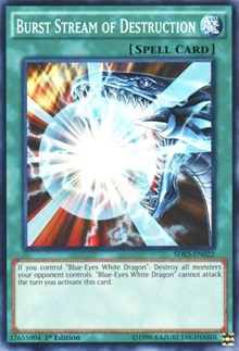 Burst Stream of Destruction [Structure Deck: Seto Kaiba] [SDKS-EN022] | Gear Gaming Fayetteville