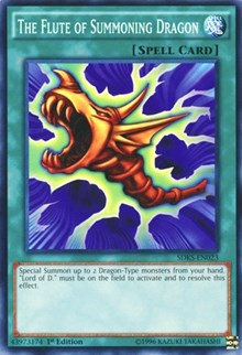 The Flute of Summoning Dragon [Structure Deck: Seto Kaiba] [SDKS-EN023] | Gear Gaming Fayetteville