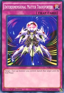 Interdimensional Matter Transporter [Structure Deck: Seto Kaiba] [SDKS-EN034] | Gear Gaming Fayetteville