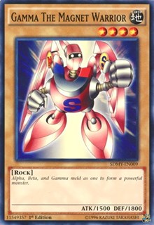 Gamma The Magnet Warrior [Structure Deck: Yugi Muto] [SDMY-EN009] | Gear Gaming Fayetteville