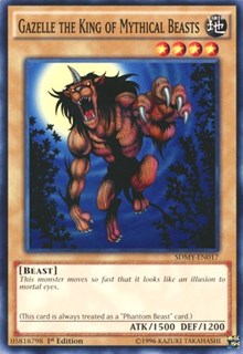 Gazelle the King of Mythical Beasts [Structure Deck: Yugi Muto] [SDMY-EN017] | Gear Gaming Fayetteville