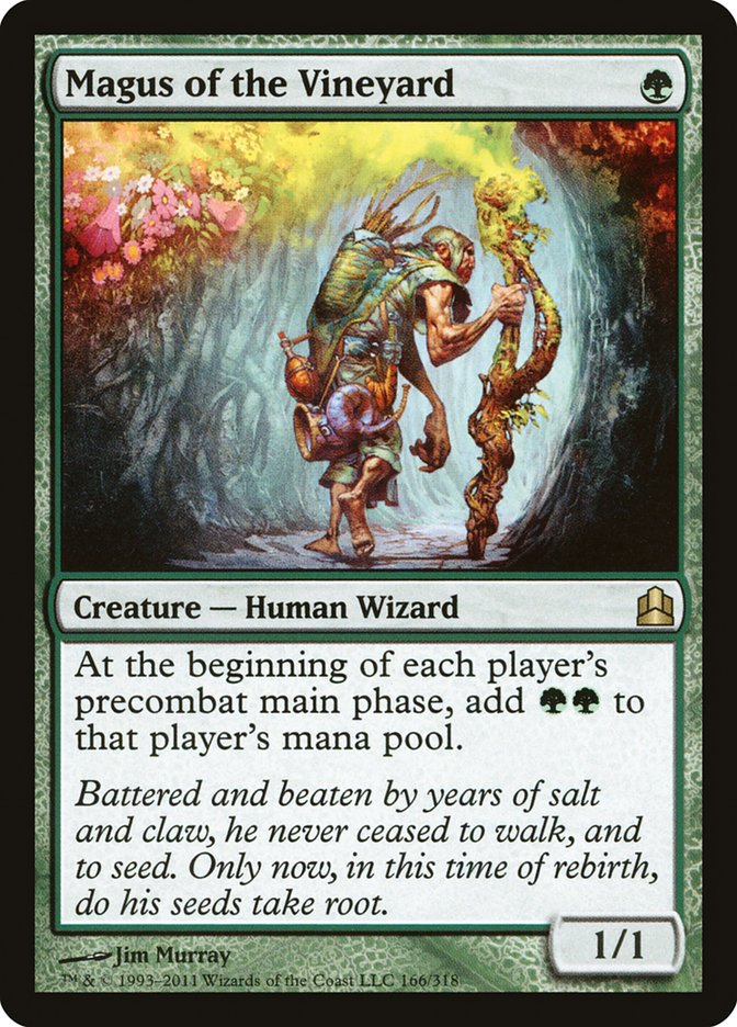 Magus of the Vineyard [Commander 2011] | Gear Gaming Fayetteville