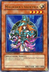 Magician's Valkyria [Structure Deck: Spellcaster's Command] [SDSC-ENSE1] | Gear Gaming Fayetteville