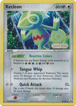 Kecleon (37/92) (Stamped) [EX: Legend Maker] | Gear Gaming Fayetteville