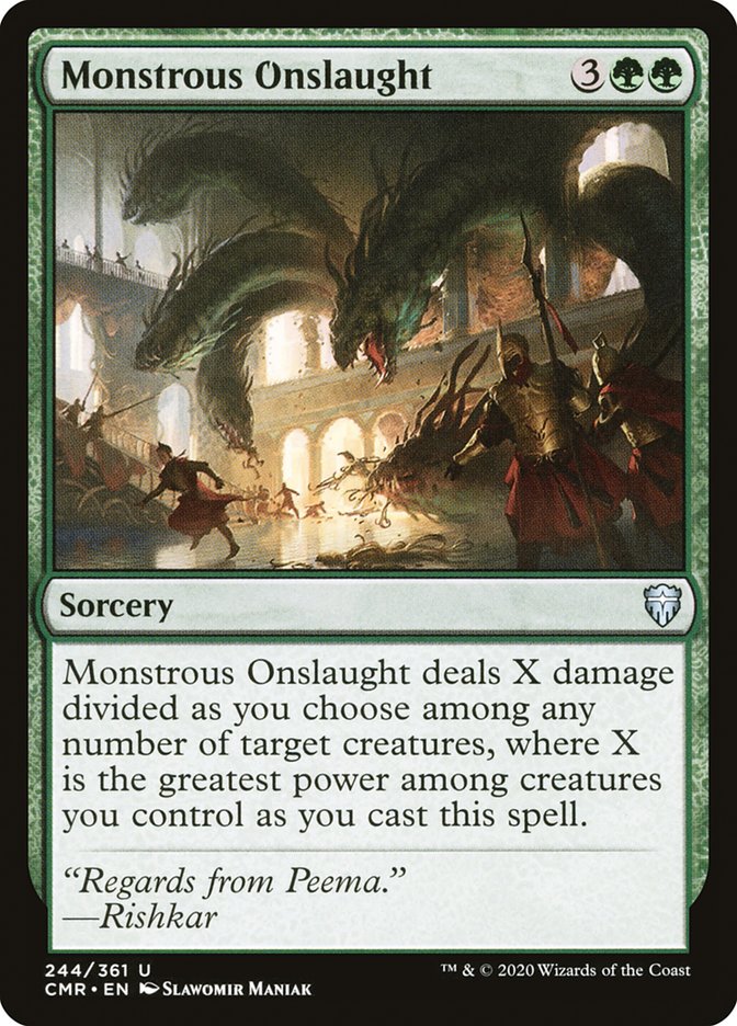 Monstrous Onslaught [Commander Legends] | Gear Gaming Fayetteville
