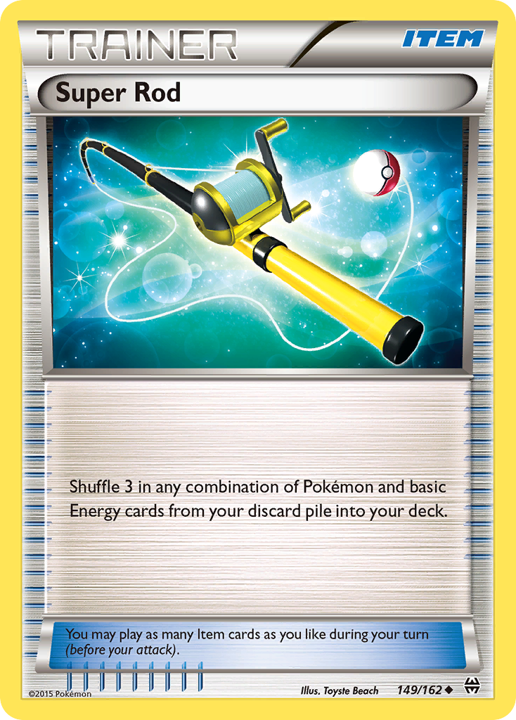 Super Rod (149/162) [XY: BREAKthrough] | Gear Gaming Fayetteville