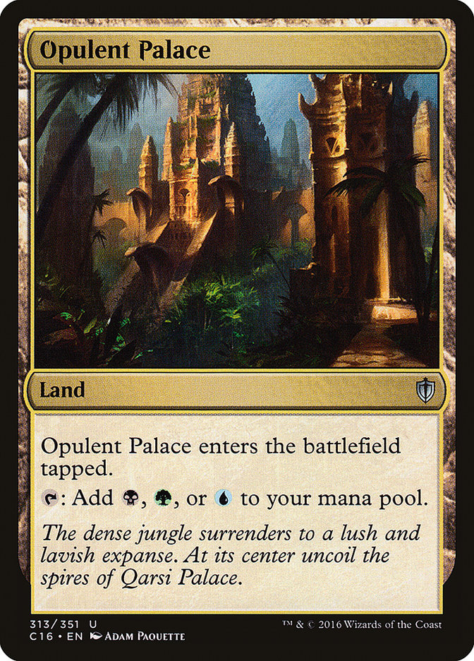 Opulent Palace [Commander 2016] | Gear Gaming Fayetteville