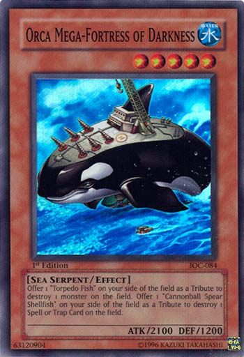 Orca Mega-Fortress of Darkness [IOC-084] Super Rare | Gear Gaming Fayetteville