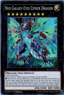 Neo Galaxy-Eyes Cipher Dragon [Raging Tempest] [RATE-EN049] | Gear Gaming Fayetteville