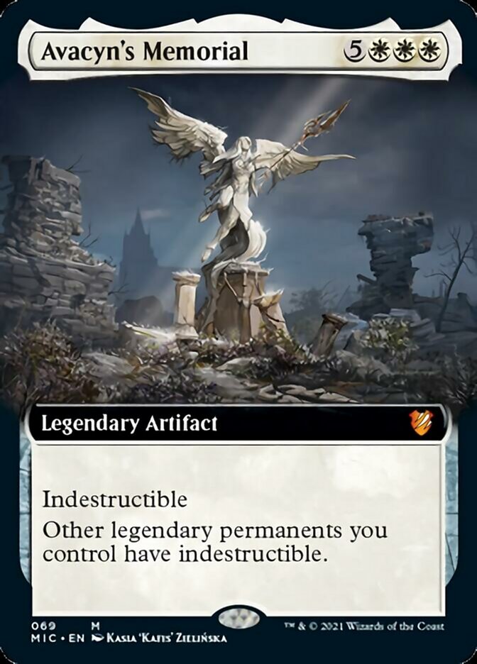 Avacyn's Memorial (Extended Art) [Innistrad: Midnight Hunt Commander] | Gear Gaming Fayetteville