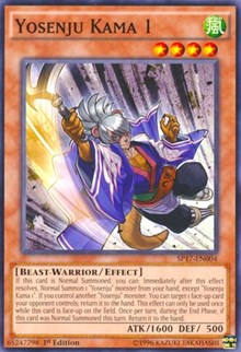 Yosenju Kama 1 (Starfoil) [Star Pack - Battle Royal] [SP17-EN004] | Gear Gaming Fayetteville