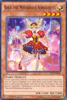 Solo the Melodious Songstress [Star Pack - Battle Royal] [SP17-EN030] | Gear Gaming Fayetteville