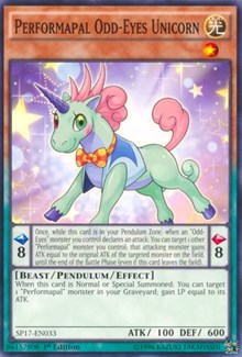 Performapal Odd-Eyes Unicorn [Star Pack - Battle Royal] [SP17-EN033] | Gear Gaming Fayetteville