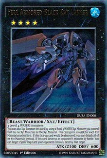 Full Armored Black Ray Lancer [Duelist Saga] [DUSA-EN008] | Gear Gaming Fayetteville