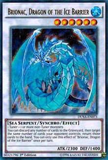 Brionac, Dragon of the Ice Barrier [Duelist Saga] [DUSA-EN073] | Gear Gaming Fayetteville