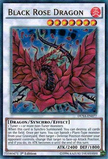 Black Rose Dragon [Duelist Saga] [DUSA-EN077] | Gear Gaming Fayetteville