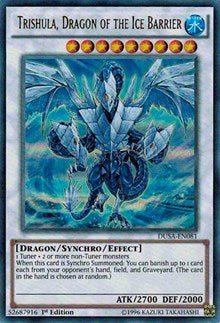 Trishula, Dragon of the Ice Barrier [Duelist Saga] [DUSA-EN081] | Gear Gaming Fayetteville