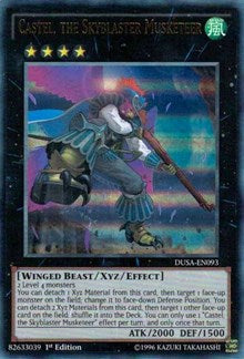 Castel, the Skyblaster Musketeer [Duelist Saga] [DUSA-EN093] | Gear Gaming Fayetteville