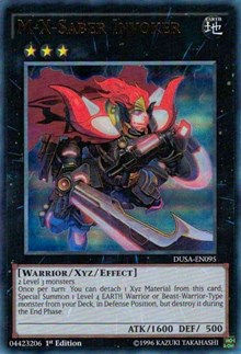 M-X-Saber Invoker [Duelist Saga] [DUSA-EN095] | Gear Gaming Fayetteville