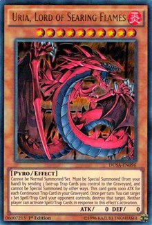 Uria, Lord of Searing Flames [Duelist Saga] [DUSA-EN096] | Gear Gaming Fayetteville