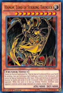 Hamon, Lord of Striking Thunder [Duelist Saga] [DUSA-EN097] | Gear Gaming Fayetteville